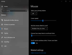 How To Change Your Mouse Settings In Windows 10