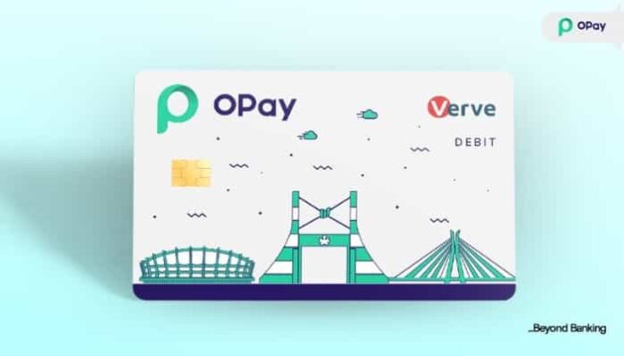 How to Apply For OPay Visa/Verve Debit Card