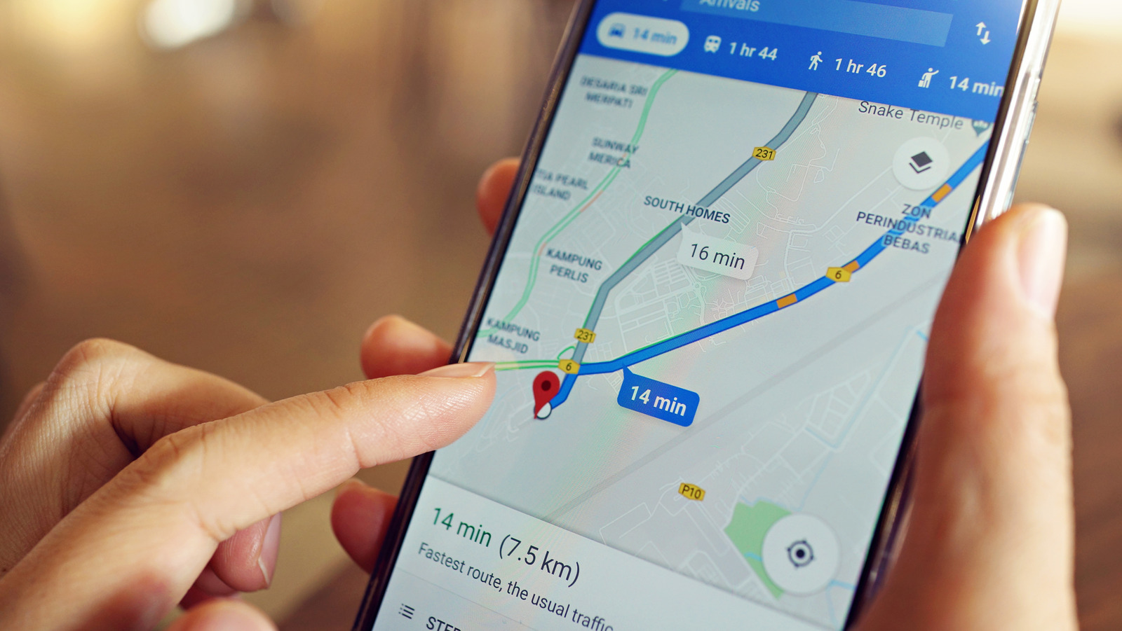 Easy way to use voice commands on Google Maps